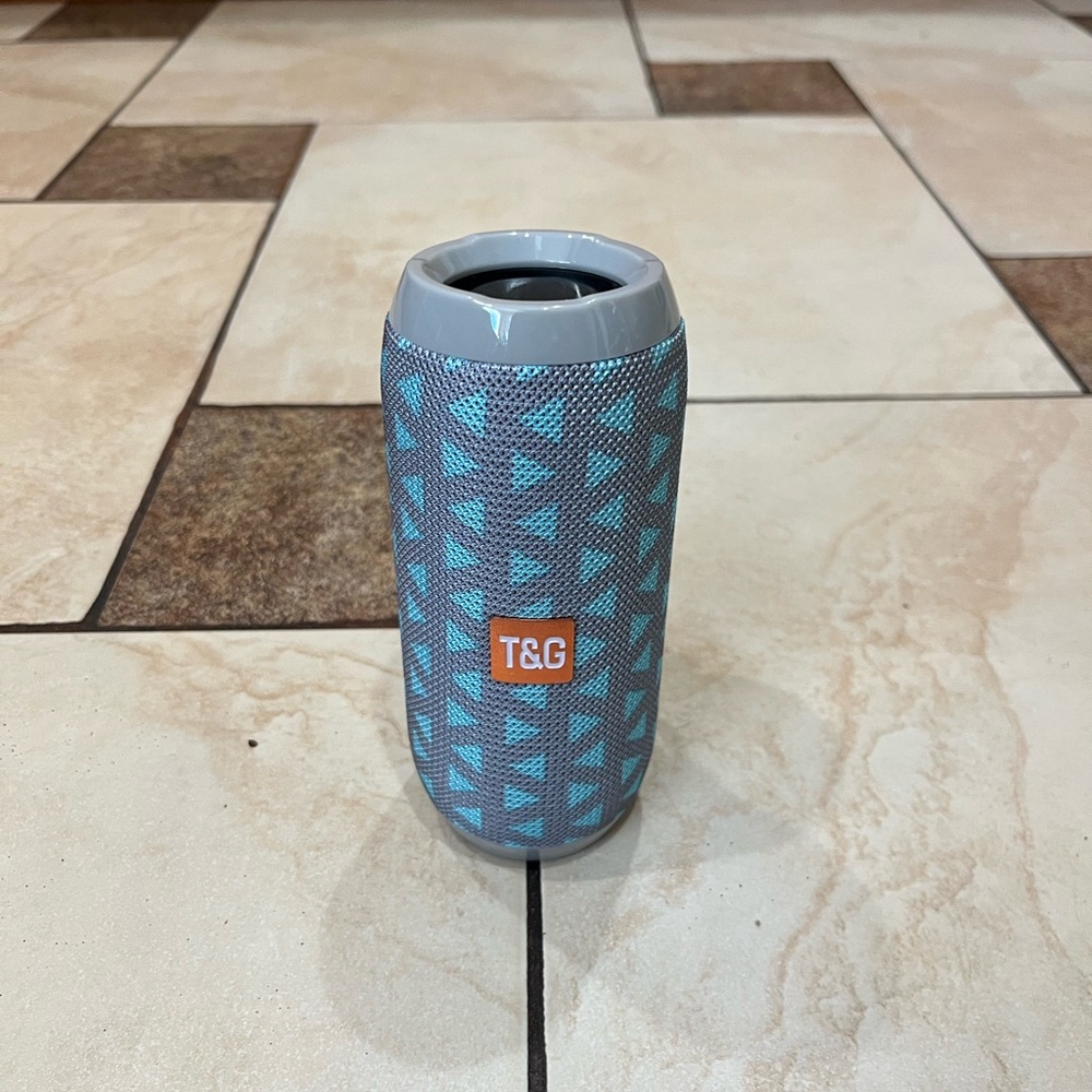 T&G Bluetooth Speaker - Blue and Gray